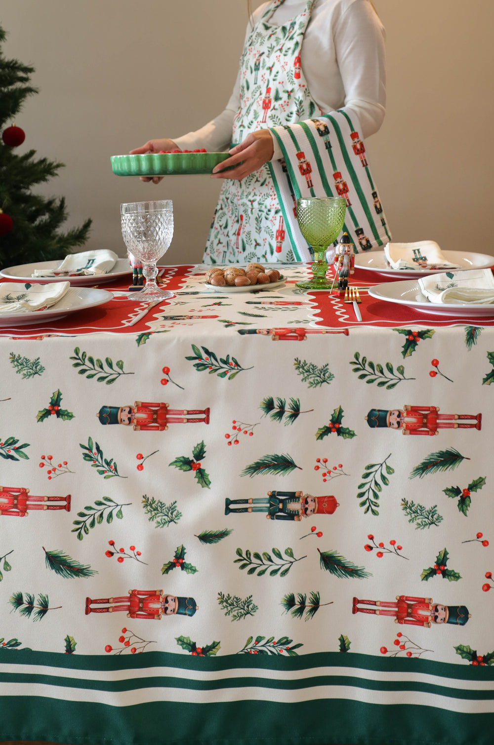 Mantel - Guardia Navidad