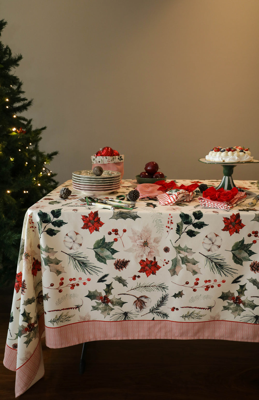 Mantel - Bosque Navidad