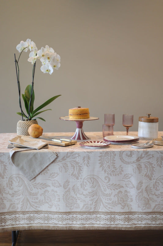 Mantel - Arabesco Beige